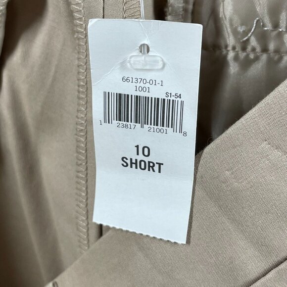 NEW Banana Republic Pants Womens 10 short brown boot cut martin classic - Picture 6 of 11